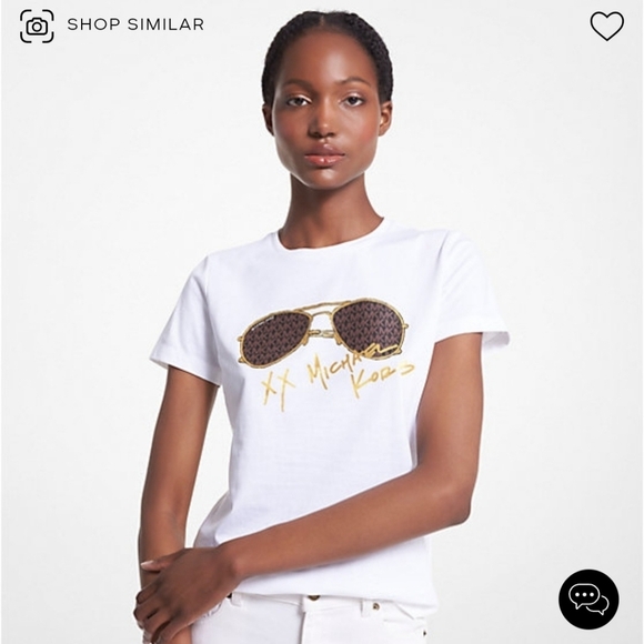 Michael Kors Aviator Tshirt - Picture 2 of 5
